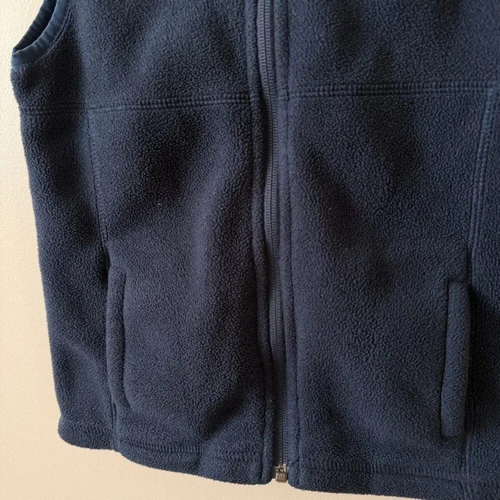 Vineyard Vines Fleece Vest Navy Blue Boys Size 6